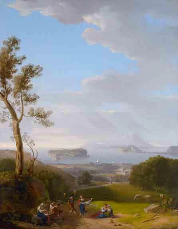 Veduta dell'isola d'Ischia 